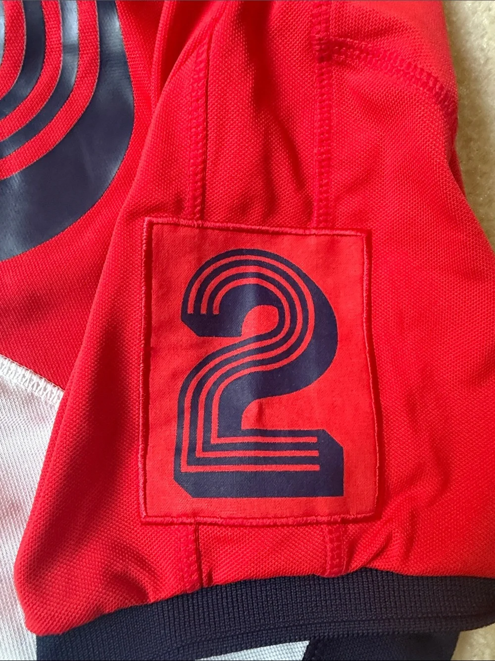 Polo by Ralph Lauren Red, White & Blue Polo